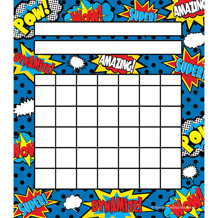 Free Printable Superhero Sticker Chart Printable Templates