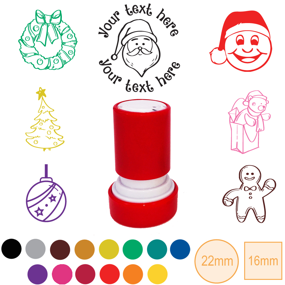 Christmas Teacher Stamps