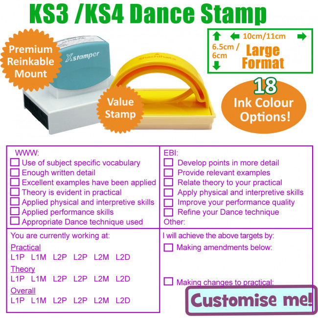 Drama and Dance Stamps