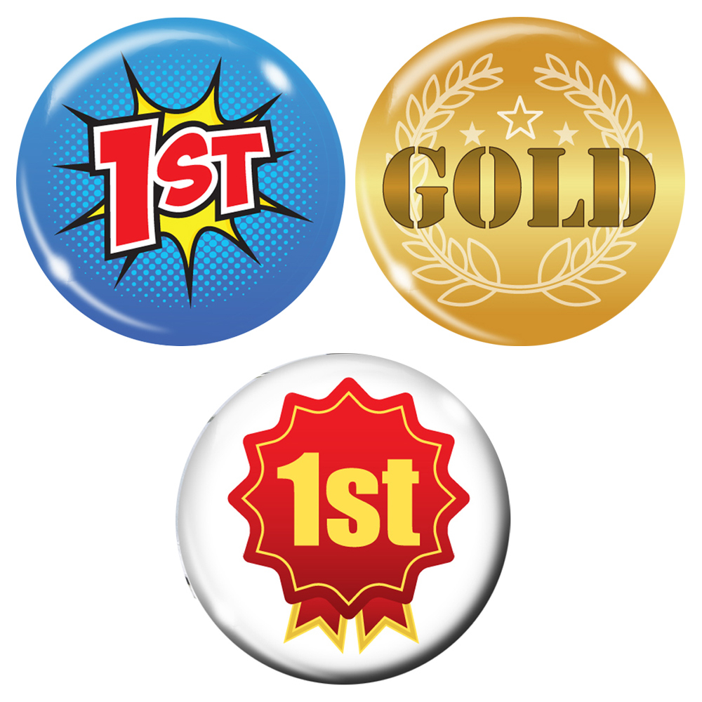 Sports Day Placement Badges