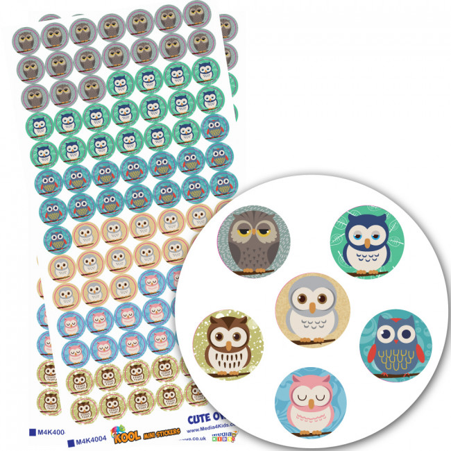 reward-stickers-cute-owl-10mm-reward-stickers-free-delivery