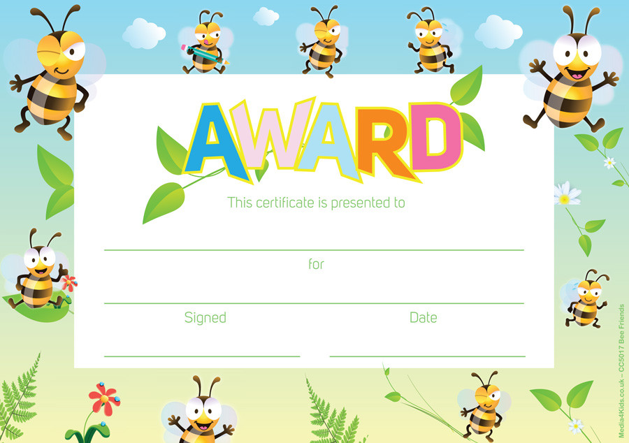 15 Bee Certificate Ideas Certificate Bee Certificate 5783