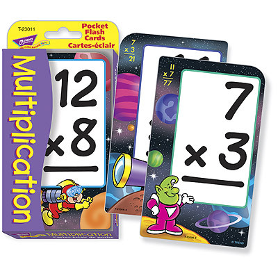 Educational Games | Multiplication 0-12 Pocket Flash Cards. Free Delivery