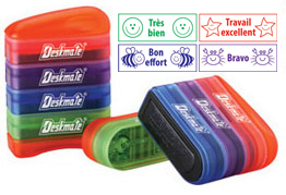 French Multi-stack Teacher stampers for school