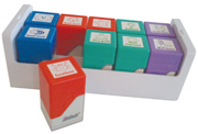 Self-inking teacher stamps