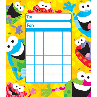 Reward Chart Pad - Frogtastic Frogs 