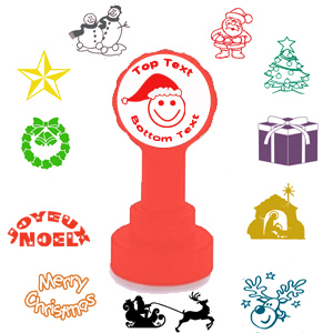 Christmas - Personalised Custom Self-inking Stamps for Teachers