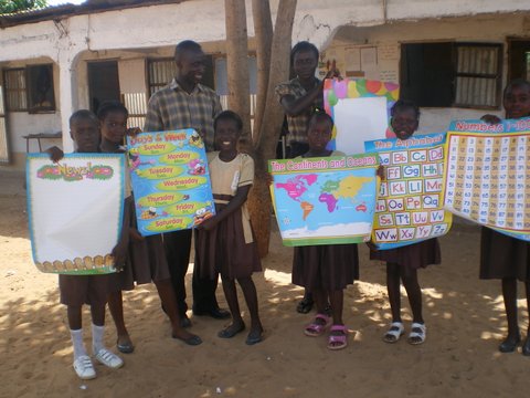 Classroom Capers support school in the Gambia