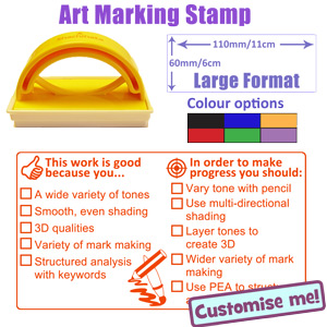 New marking & assessment self-inking stamp for Art - Teacher Stamps