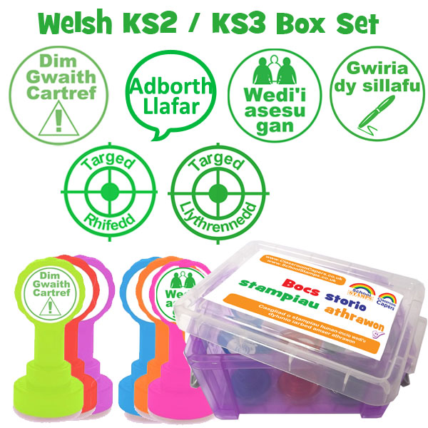 KS2/3 Welsh Teacher Stamps