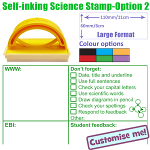 New Teacher Stamp! Checklist Science Marking