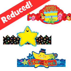 Kids Paper Crowns Reduced!