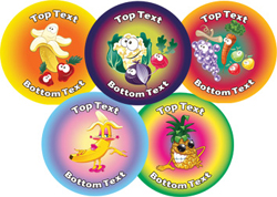 healthy selection stickers