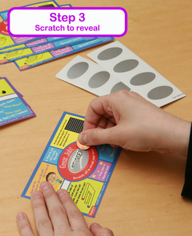 Scratch Stickers - Step 3