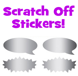 Scratch Off Teacher Stickers