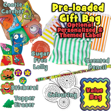 Pre-filled End of Term Gift Bags